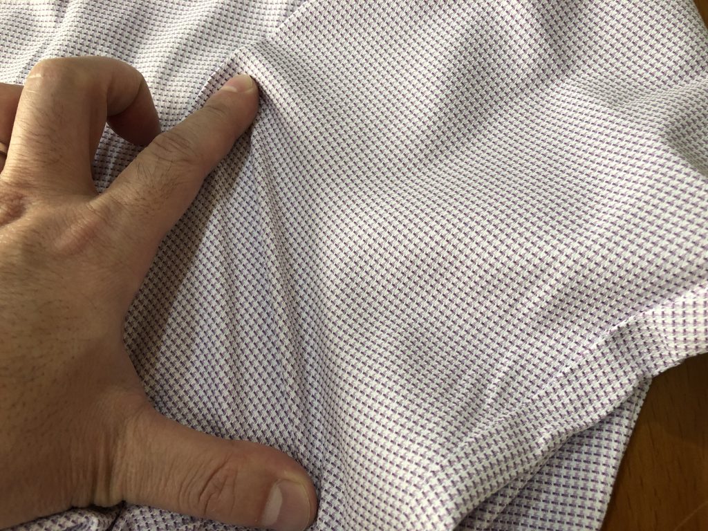 オーダードレスシャツ生地にもストレッチ素材があるのをご存知でしょうか？
