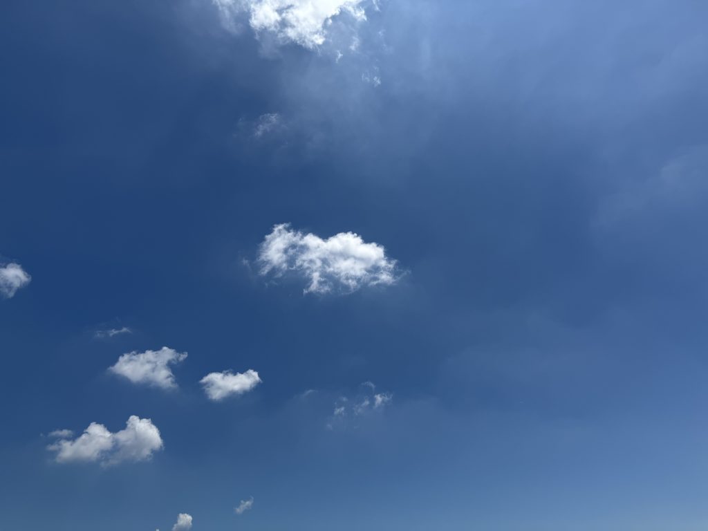 明日から8月へ